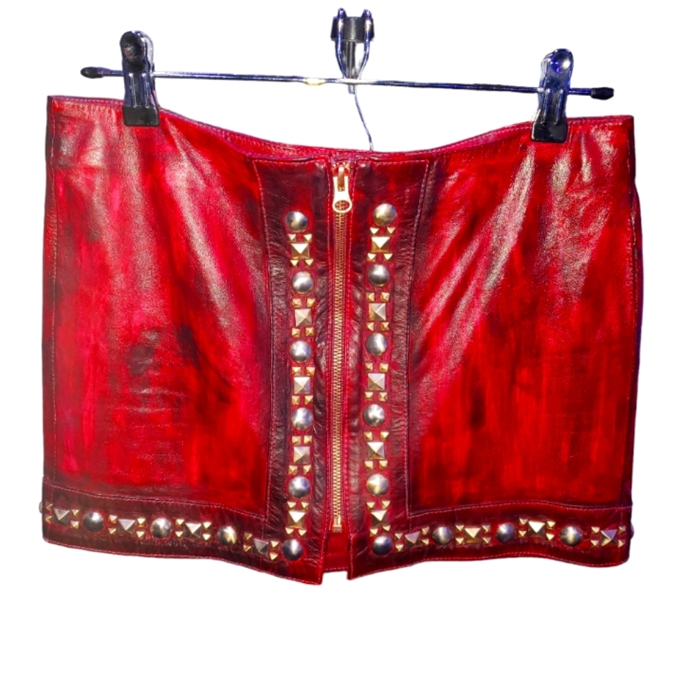 Robin's Jean Rare Leather Skirt